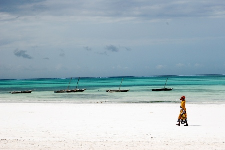woman-on-east-beach-Zanzibar-Tanzania-Africa-holiday